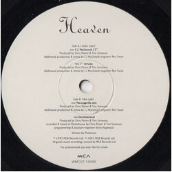 Whycliffe Heaven USED VINYL 12INCH 33 S RPM PROMO