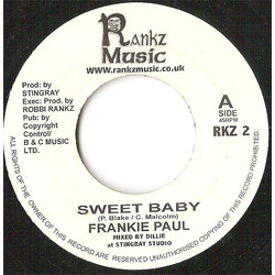 Frankie Paul Sweet Baby USED VINYL 7INCH 45 RPM