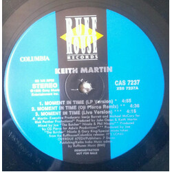 Keith Martin Moment In Time / L.O.V.E. Love USED VINYL 12INCH 33 S RPM MAXI-SINGLE PROMO STEREO