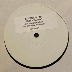 Extension 119 Flood Of Heaven USED VINYL 12INCH WHITE LABEL