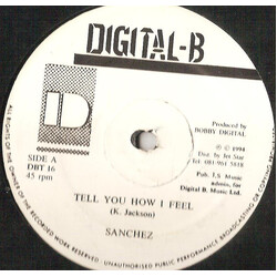 Sanchez / Terror Fabulous Tell You How I Feel USED VINYL 12INCH 45 RPM