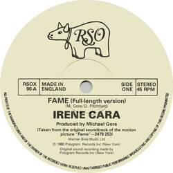 Irene Cara / Contemporary Gospel Chorus The High School Of Music And Art Fame USED VINYL 12INCH 45 RPM SINGLE