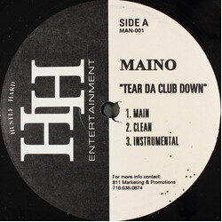 Maino Tear Da Club Down USED VINYL 12INCH 33 S RPM