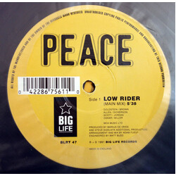 Peace (8) Low Rider USED VINYL 12INCH 45 RPM