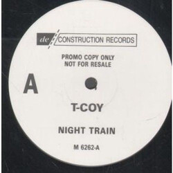 T-Coy Night Train USED VINYL 12INCH 45 RPM PROMO