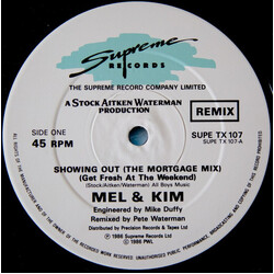 Mel & Kim Showing Out (The Mortgage Mix) USED VINYL 12INCH 45 RPM SINGLE