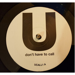 Usher U Don't Have To Call USED VINYL 12INCH SINGLE