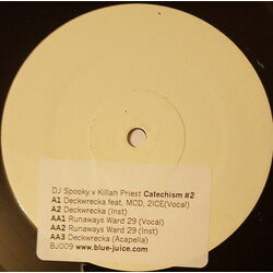 DJ Spooky Catechism #2 USED VINYL 12INCH WHITE LABEL