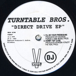 Turntable Brothers Direct Drive E.P. USED VINYL 12INCH 33 S RPM EP PROMO