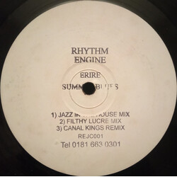 Erire Summer Blues USED VINYL 12INCH 33 S RPM WHITE LABEL