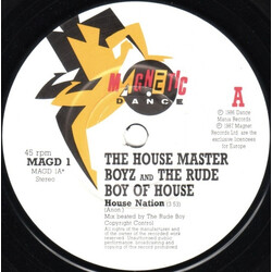 The Housemaster Boyz / The Rude Boy Of House House Nation USED VINYL 7INCH SINGLE 45 RPM