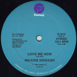 Maxine Howard Love Me Now USED VINYL 12INCH 33 S RPM STEREO