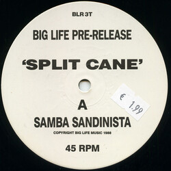Split Cane Samba Sandinista USED VINYL 12INCH 45 RPM PROMO WHITE LABEL
