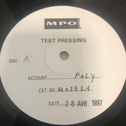 Mad Moses Panther Party USED VINYL 12INCH TEST PRESSING