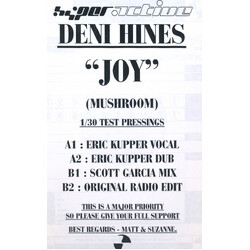 Deni Hines Joy USED VINYL 12INCH WHITE LABEL