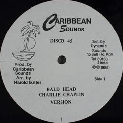 Charlie Chaplin (2) / Paul Smith (30) Bald Head / Sufferer USED VINYL 12INCH 45 RPM