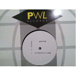 Jon Otis Is This Really Love? USED VINYL 12INCH SINGLE WHITE LABEL