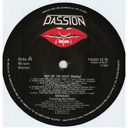 Mirage (12) Give Me The Night (Medley) USED VINYL 12INCH 45 RPM PARTIALLY MIXED