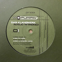 Das Klangwerk / DJ Adelic / Wicked Plastic Kiss My Ass USED VINYL 12INCH