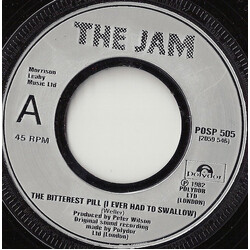 The Jam The Bitterest Pill (I Ever Had To Swallow) USED VINYL 7INCH 45 RPM SINGLE