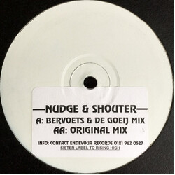 Nudge & Shouter Blue Lagoon USED VINYL 12INCH WHITE LABEL