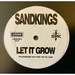 Sandkings Let It Grow USED VINYL 12INCH PROMO