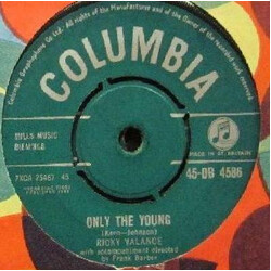 Ricky Valance Only The Young USED VINYL 7INCH 45 RPM SINGLE