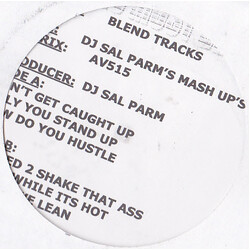 Sal Parm Mash Up's Vol.1 USED VINYL 12INCH WHITE LABEL