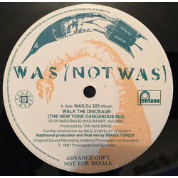 Was (Not Was) Walk The Dinosaur USED VINYL 12INCH PROMO