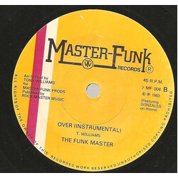 Funk Masters It's Over USED VINYL 7INCH 45 RPM SINGLE