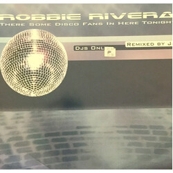 Robbie Rivera There Some Disco Fans In Here Tonight USED VINYL 12INCH 45 RPM PROMO