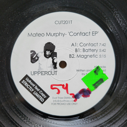Mateo Murphy The Contact E.P. USED VINYL 12INCH PROMO TEST PRESSING
