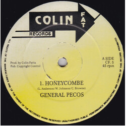 General Pecos / Papa Biggy Honeycombe / Parasite USED VINYL 12INCH 45 RPM