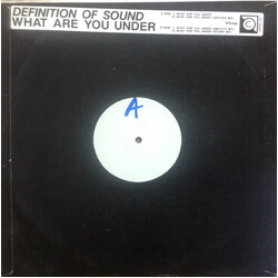 Definition Of Sound What Are You Under USED VINYL 12INCH 45 RPM WHITE LABEL