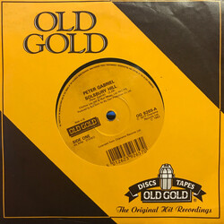 Peter Gabriel Solsbury Hill / Games Without Frontiers USED VINYL 7INCH 45 RPM SINGLE REPRESS STEREO