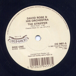 David Rose & His Orchestra / Ella Fitzgerald The Stripper / Ev'ry Time We Say Goodbye USED VINYL 7INCH 45 RPM SINGLE STEREO MONO