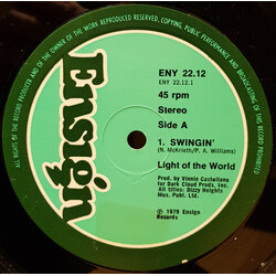 Light Of The World Swingin' USED VINYL 12INCH 45 RPM SINGLE