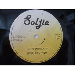 Buju Banton Move You Body USED VINYL 12INCH