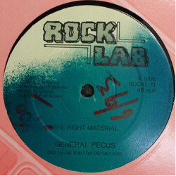 General Pecos / Chukki Star The Right Material / Career Time USED VINYL 12INCH 45 RPM SINGLE