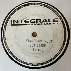 Bob Brown Untapped Resources USED VINYL 12INCH TEST PRESSING