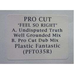 Pro Cut Feel So Right (Disc Two) USED VINYL 12INCH WHITE LABEL