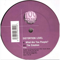 Distortion Level What Are You People? USED VINYL 12INCH