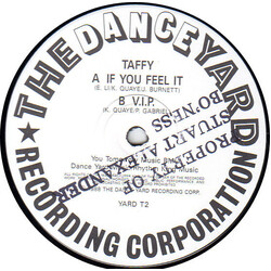 Taffy If You Feel It USED VINYL 12INCH SINGLE PROMO
