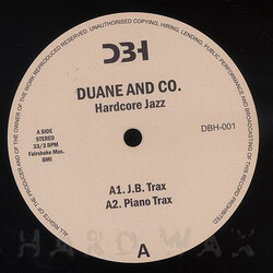 Duane & Co. Hardcore Jazz USED VINYL 12INCH 45 RPM STEREO