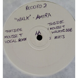 Amira Walk (Remixes) USED VINYL 12INCH WHITE LABEL