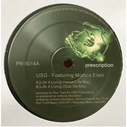 Urban Sound Gallery / Monica Elam Life 4 Living USED VINYL 12INCH 33 S RPM REISSUE
