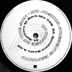 Mr. Joshua / Espiritu In Praise Of The Sun USED VINYL 12INCH 33 S RPM EP PROMO STEREO