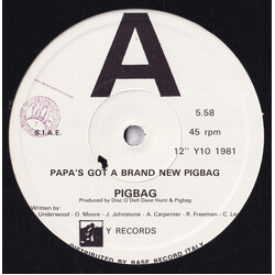 Pigbag Papa's Got A Brand New Pigbag USED VINYL 12INCH 45 RPM