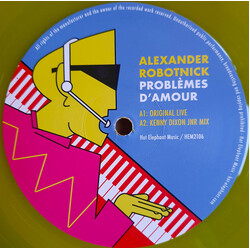 Alexander Robotnick Problèmes D'Amour USED VINYL 12INCH