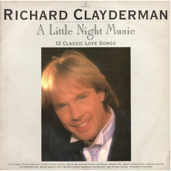 Richard Clayderman A Little Night Music - 12 Classic Love Songs Vinyl LP USED